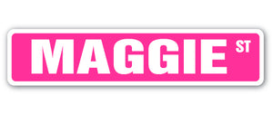 Maggie Street Vinyl Decal Sticker