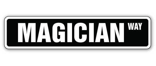 Magician Street Vinyl Decal Sticker