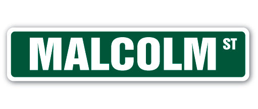 Malcolm Street Vinyl Decal Sticker