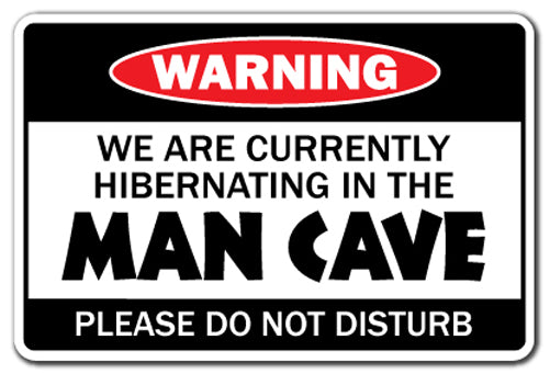 Man Cave 1 Vinyl Decal Sticker