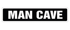 Man Cave Street Vinyl Decal Sticker