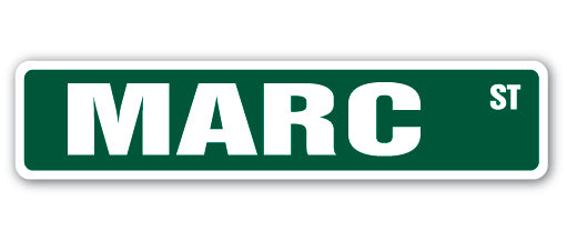 MARC Street Sign