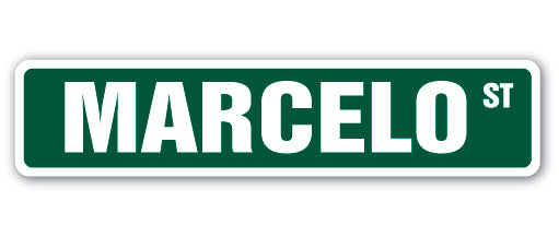 MARCELO Street Sign