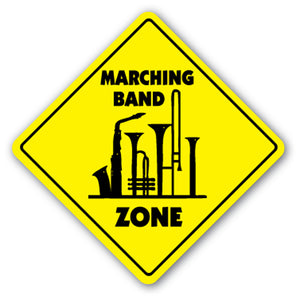 Marching Band Zone Vinyl Decal Sticker