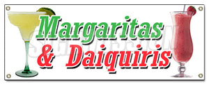 Margarita & Daiquiris Banner