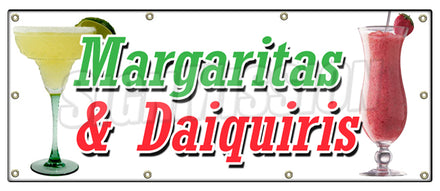 Margarita & Daiquiris Banner