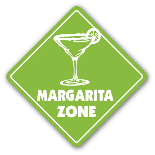 Margarita Zone Vinyl Decal Sticker
