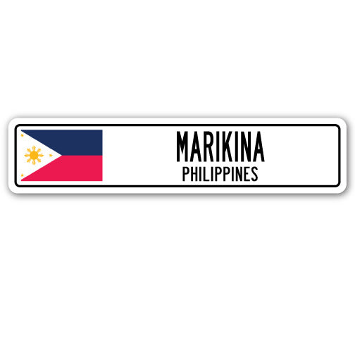 MARIKINA, PHILIPPINES Street Sign