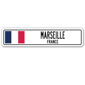 MARSEILLE, FRANCE Street Sign