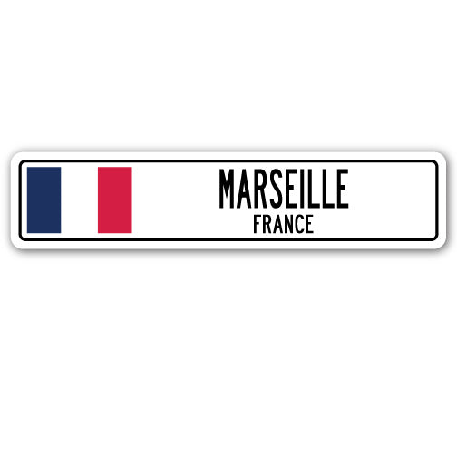 MARSEILLE, FRANCE Street Sign