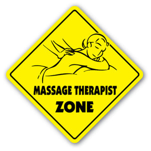 Massage Therapist Zone Vinyl Decal Sticker