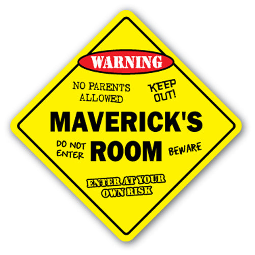 Maverick's Room Vinyl Decal Sticker