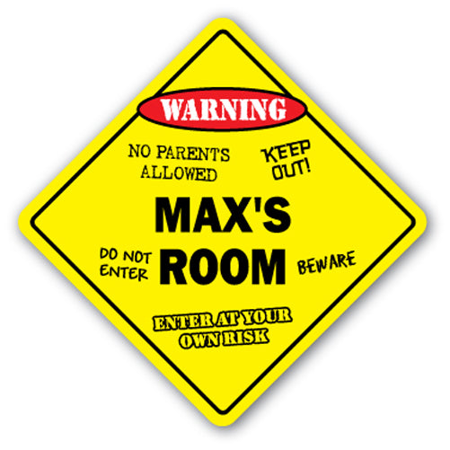 Max's Room Vinyl Decal Sticker