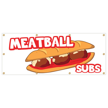 Meatball Subs Banner
