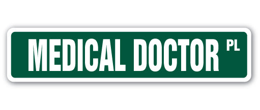 Medical Doctor Street Vinyl Decal Sticker