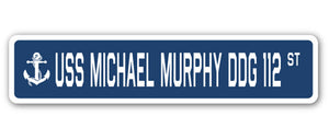 USS Michael Murphy Ddg 112 Street Vinyl Decal Sticker