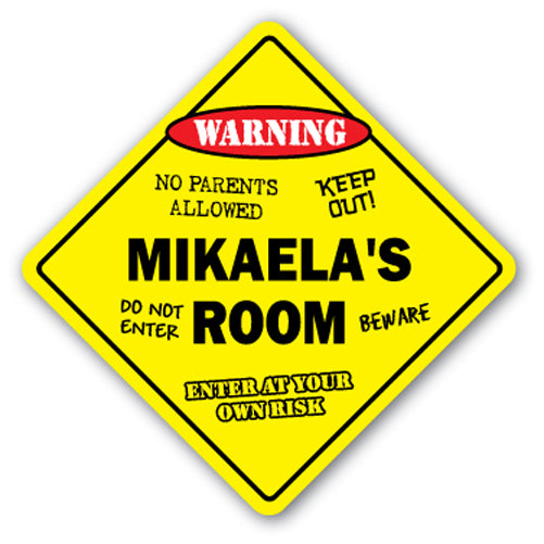 Mikaela's Room Vinyl Decal Sticker