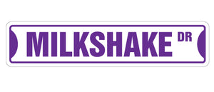 Milkshake Street Vinyl Decal Sticker