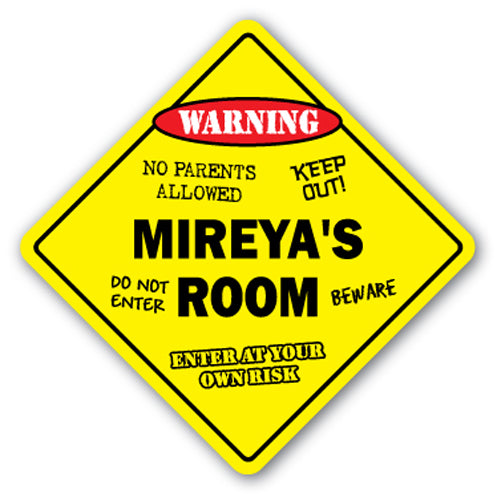 MIREYA'S ROOM SIGN kids bedroom decor door children's name boy girl gift