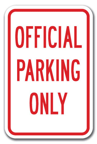 Official Parking Only