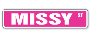 Missy Street Vinyl Decal Sticker