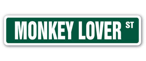 Monkey Lover Street Vinyl Decal Sticker