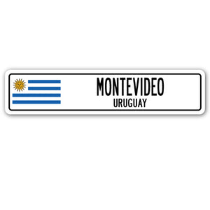 MONTEVIDEO, URUGUAY Street Sign