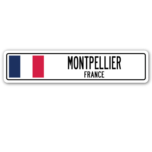 MONTPELLIER, FRANCE Street Sign