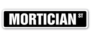 Mortician Street Vinyl Decal Sticker