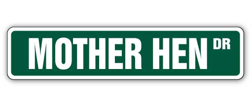 Mother Hen Street Vinyl Decal Sticker