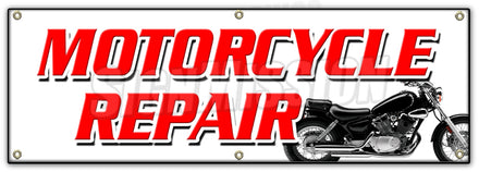Motorcycle Repair Banner