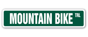 Mountain Bike Street Vinyl Decal Sticker