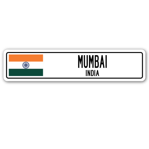 Mumbai, India Street Vinyl Decal Sticker