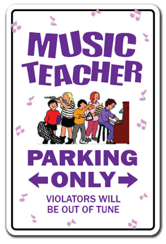 Music Teacher Vinyl Decal Sticker