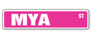 Mya Street Vinyl Decal Sticker