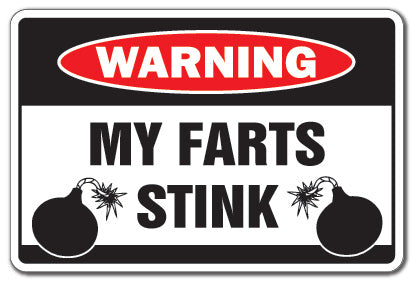 My Farts Stink Vinyl Decal Sticker