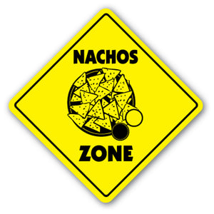 Nachos Zone Vinyl Decal Sticker