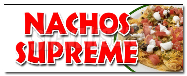 Nachos Supreme Decal