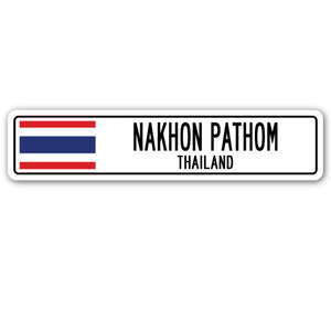 Nakhon Pathom, Thailand Street Vinyl Decal Sticker