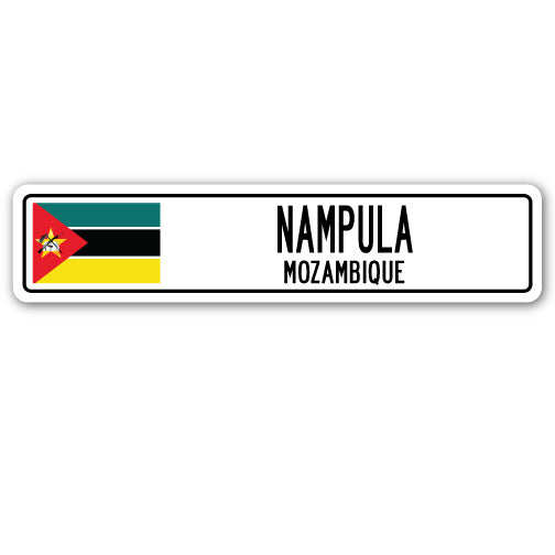 NAMPULA, MOZAMBIQUE Street Sign