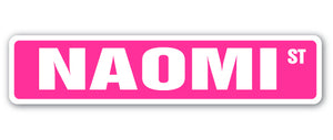 Naomi Street Vinyl Decal Sticker