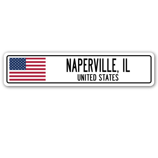 NAPERVILLE, IL, UNITED STATES Street Sign