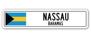 NASSAU, BAHAMAS Street Sign