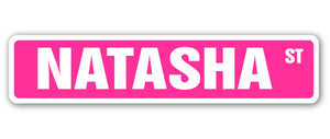 Natasha Street Vinyl Decal Sticker