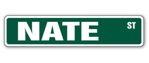 Nate Street Vinyl Decal Sticker