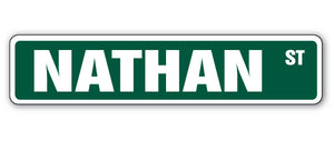 Nathan Street Vinyl Decal Sticker