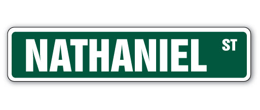 Nathaniel Street Vinyl Decal Sticker