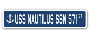 USS Nautilus Ssn 571 Street Vinyl Decal Sticker