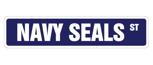 Navy Seals Street Vinyl Decal Sticker