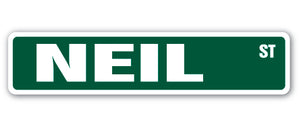 NEIL Street Sign